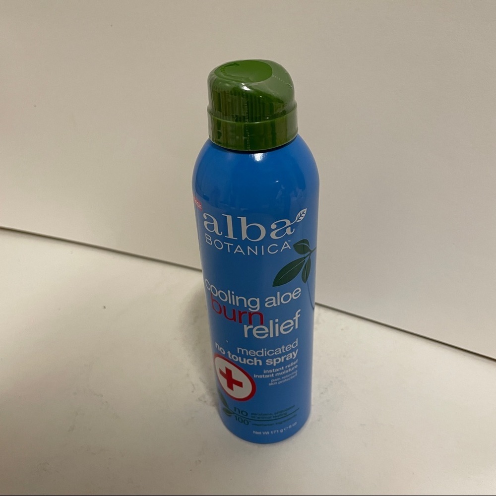Alba Botanica Burn Relief Medicated No Touch Spray HTF